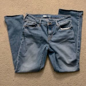 Old Navy Kicker Boot Cut Jeans Size 8S